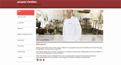 Desktop Screenshot of chefjacqueschretien.com